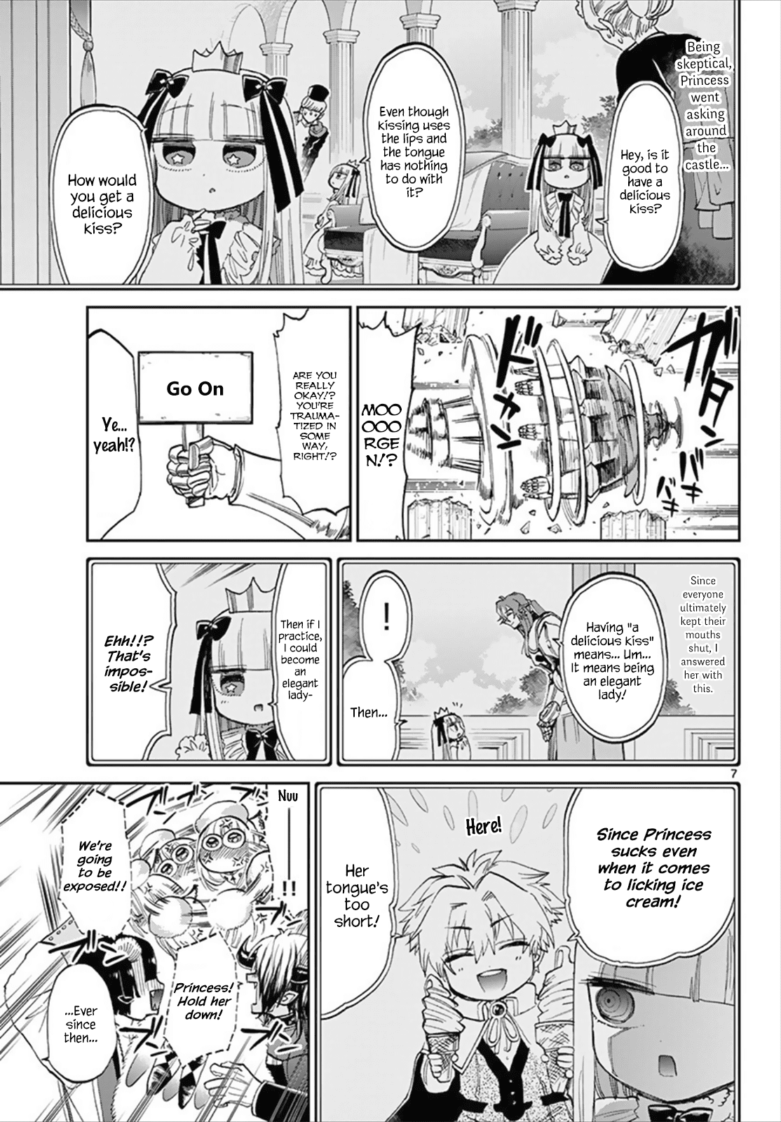 Maou-jou de Oyasumi Chapter 83 page 7 - Chapter 83: Don't Forget About Succyun