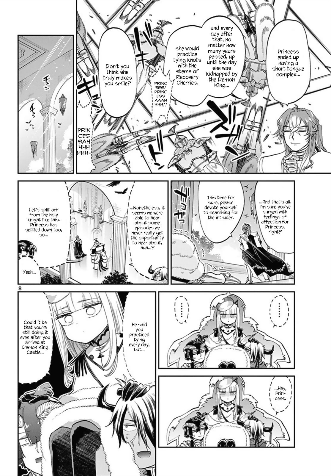 Maou-jou de Oyasumi Chapter 83 page 8 - Chapter 83: Don't Forget About Succyun