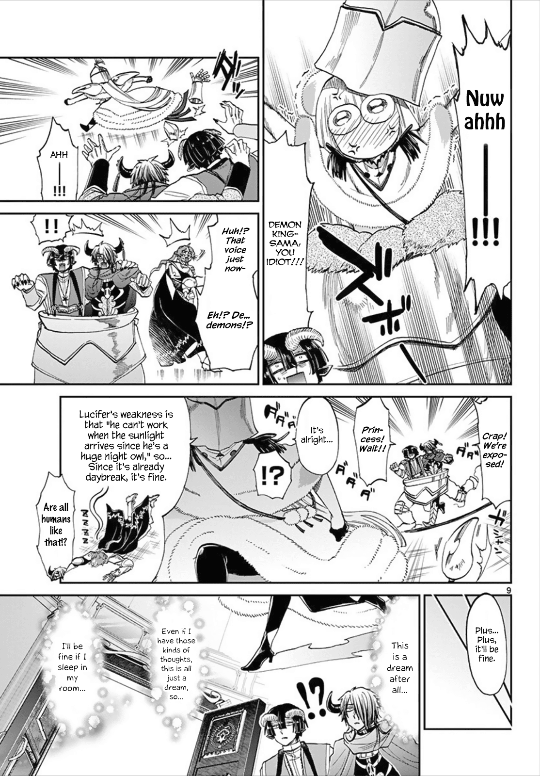 Maou-jou de Oyasumi Chapter 83 page 9 - Chapter 83: Don't Forget About Succyun