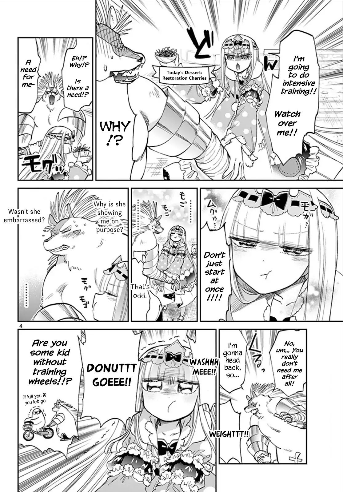 Maou-jou de Oyasumi Chapter 85 page 4 - Chapter 85: Together with Spine-chan