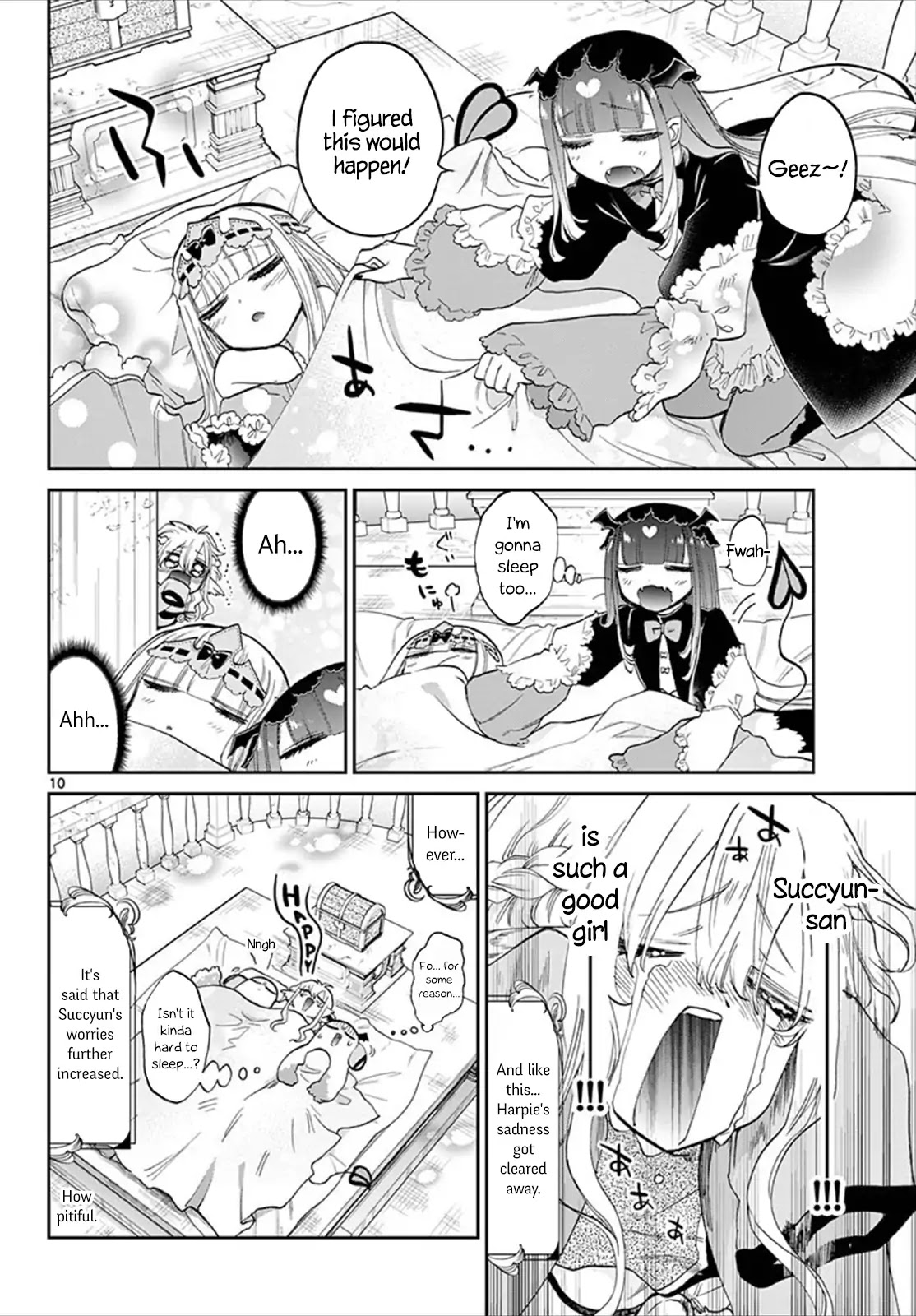 Maou-jou de Oyasumi Chapter 86 page 10 - Chapter 86: Friend (Futon) (Stalker)