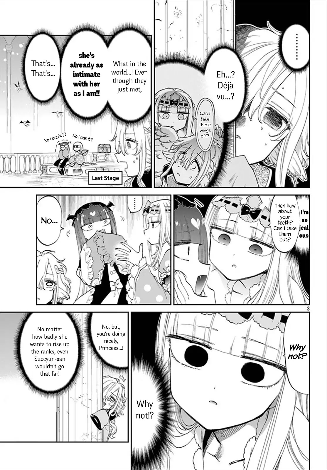 Maou-jou de Oyasumi Chapter 86 page 3 - Chapter 86: Friend (Futon) (Stalker)