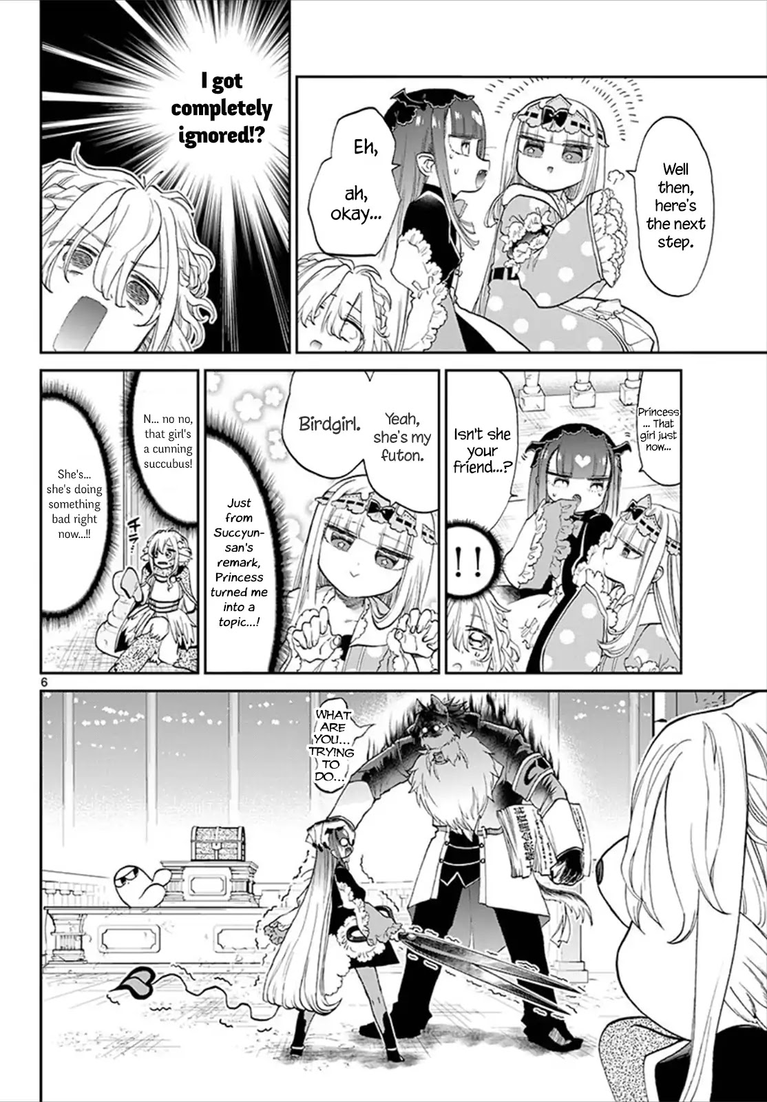 Maou-jou de Oyasumi Chapter 86 page 6 - Chapter 86: Friend (Futon) (Stalker)