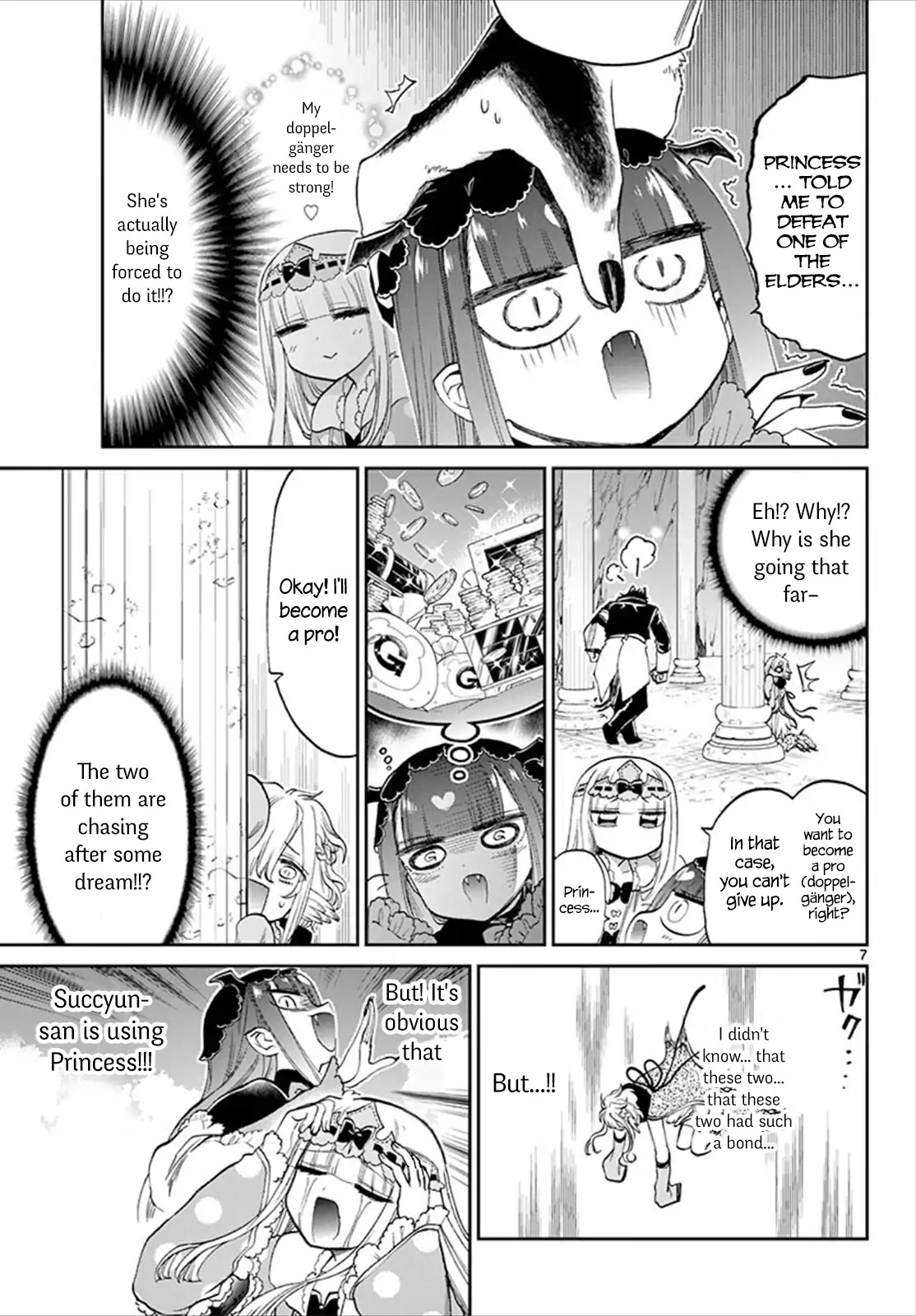 Maou-jou de Oyasumi Chapter 86 page 7 - Chapter 86: Friend (Futon) (Stalker)