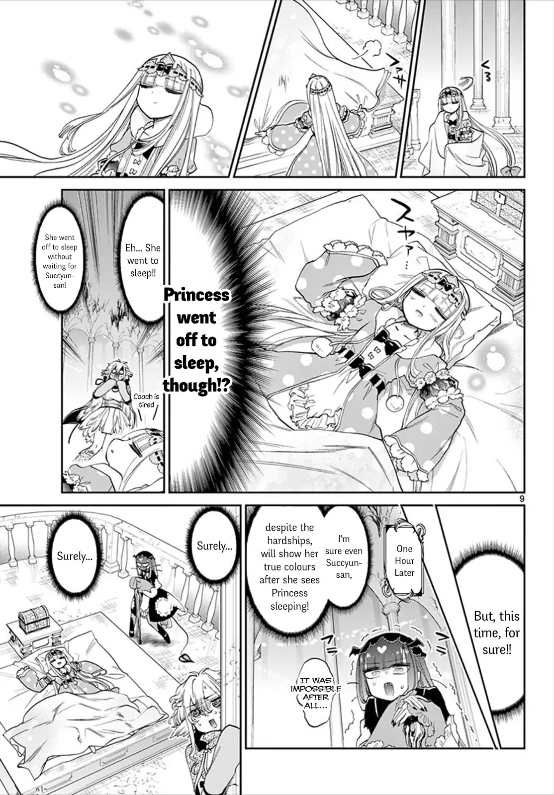 Maou-jou de Oyasumi Chapter 86 page 9 - Chapter 86: Friend (Futon) (Stalker)