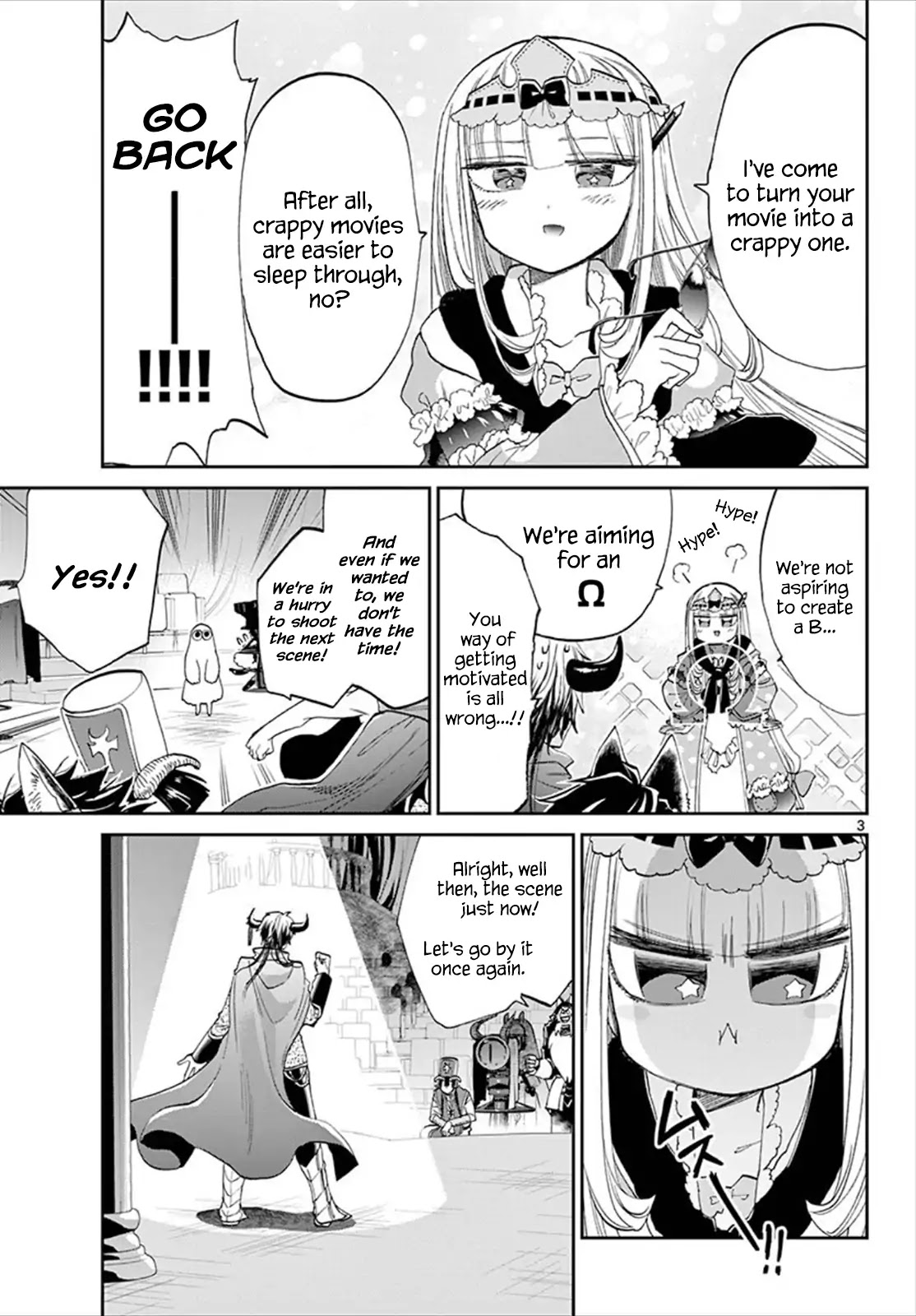 Maou-jou de Oyasumi Chapter 87 page 3 - Chapter 87: When it Comes to Movies, You Need Popcorn