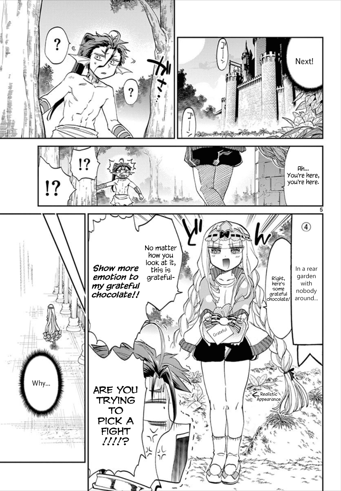 Maou-jou de Oyasumi Chapter 88 page 5 - Chapter 88: It Contains Handmade Chocolate
