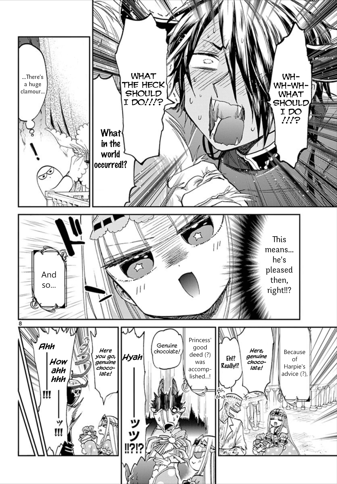 Maou-jou de Oyasumi Chapter 88 page 8 - Chapter 88: It Contains Handmade Chocolate
