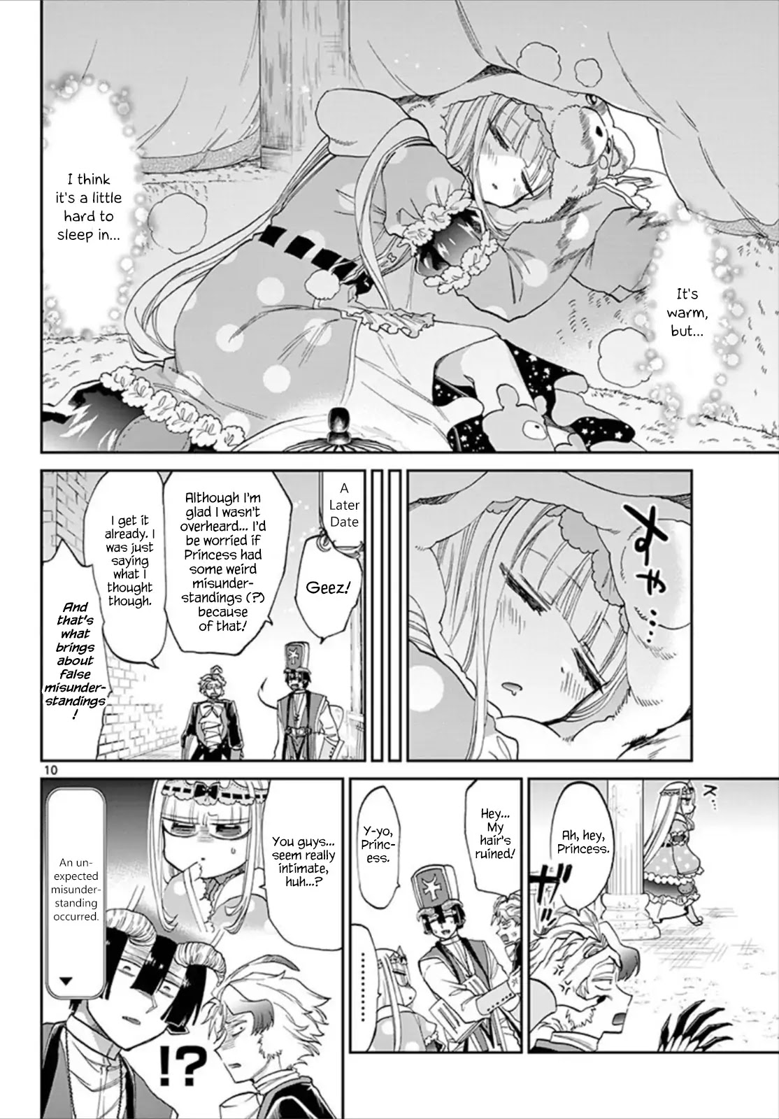 Maou-jou de Oyasumi Chapter 89 page 10 - Chapter 89: You Dug Into a Grave, Not a Kotatsu!