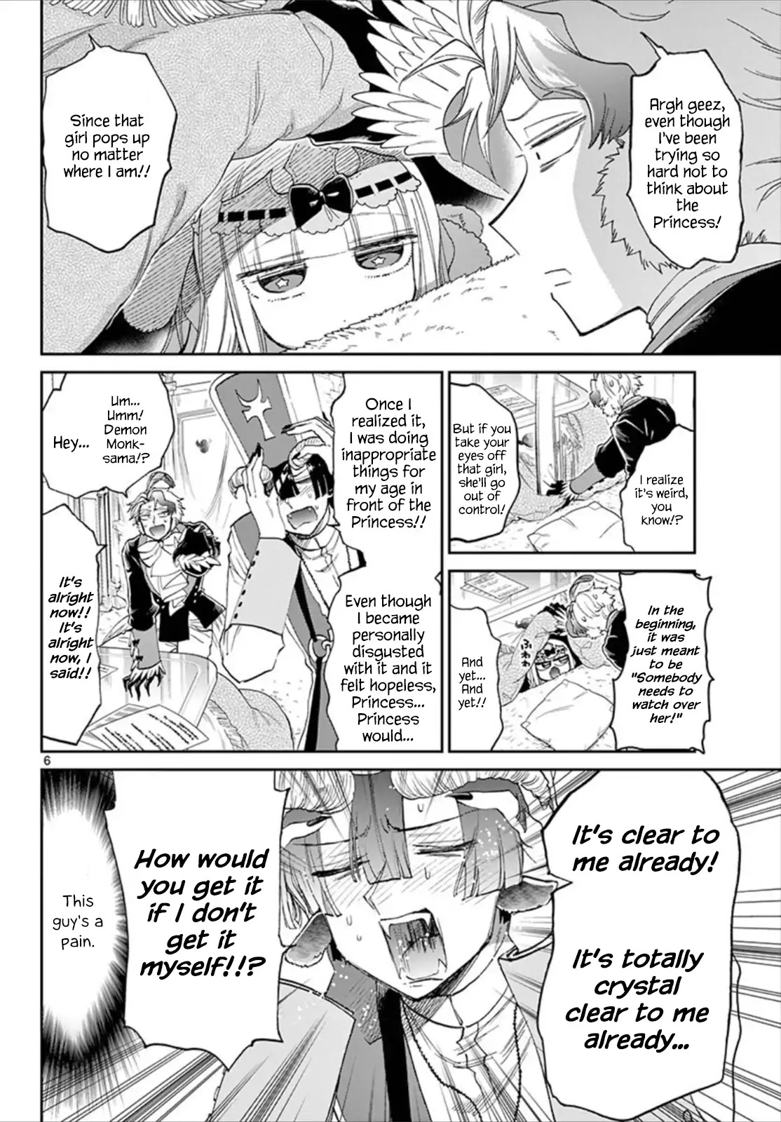 Maou-jou de Oyasumi Chapter 89 page 6 - Chapter 89: You Dug Into a Grave, Not a Kotatsu!