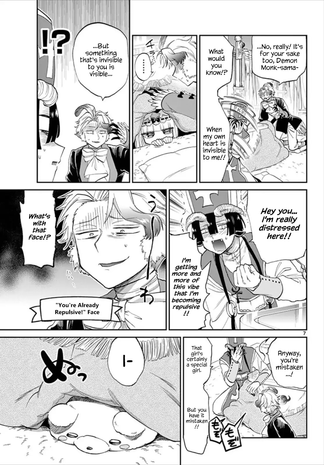 Maou-jou de Oyasumi Chapter 89 page 7 - Chapter 89: You Dug Into a Grave, Not a Kotatsu!