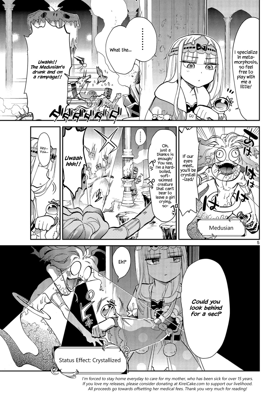 Maou-jou de Oyasumi Chapter 9 page 5 - Chapter 9: But, It's a Heavy Price to Pay, Isn't It?