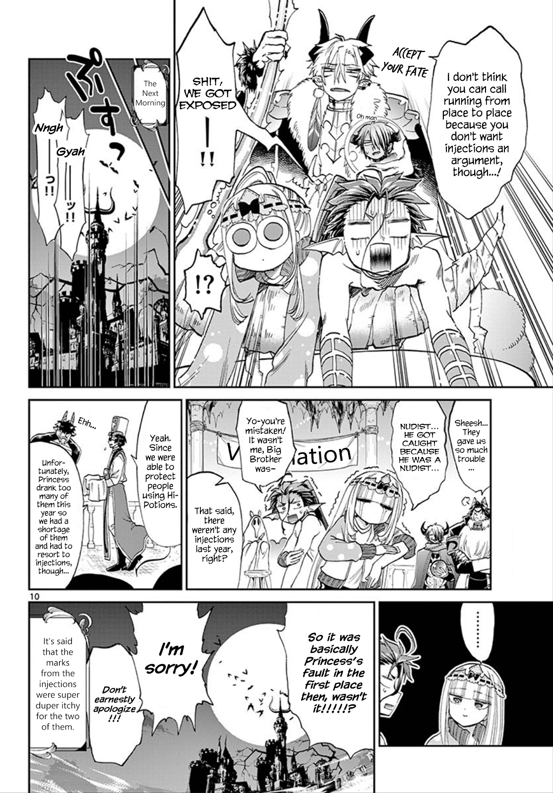 Maou-jou de Oyasumi Chapter 90 page 10 - Chapter 90
