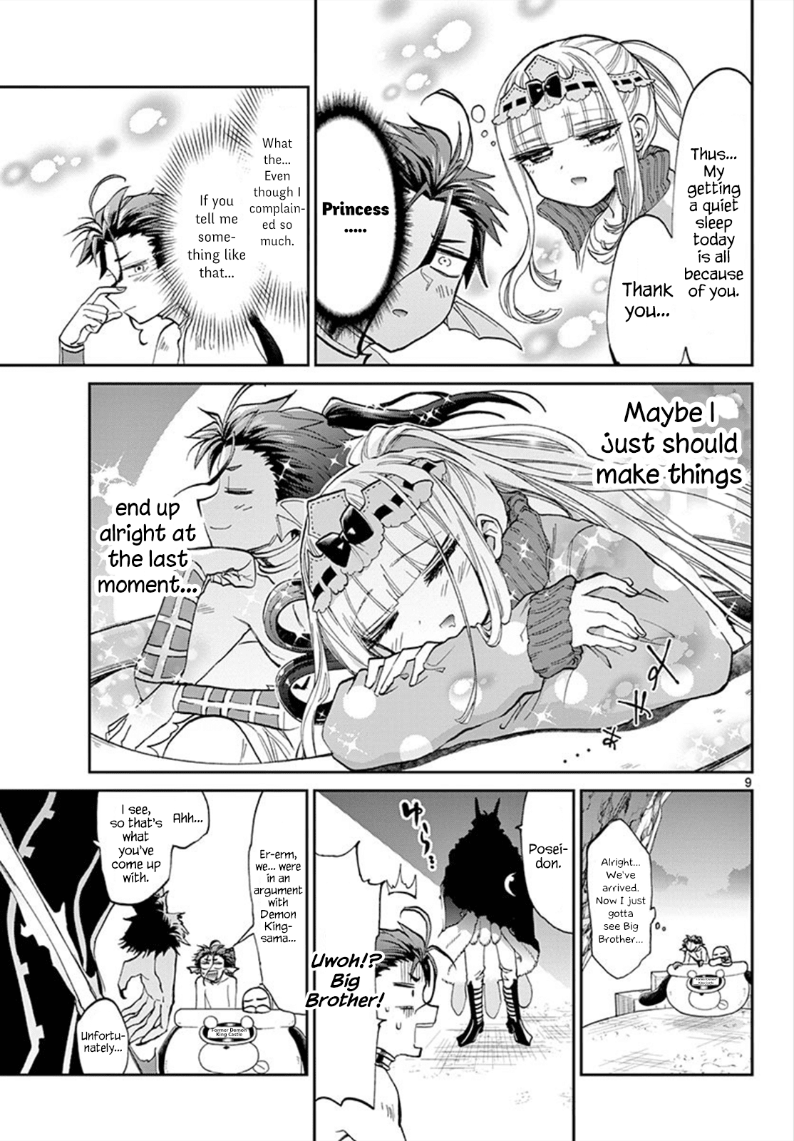 Maou-jou de Oyasumi Chapter 90 page 9 - Chapter 90