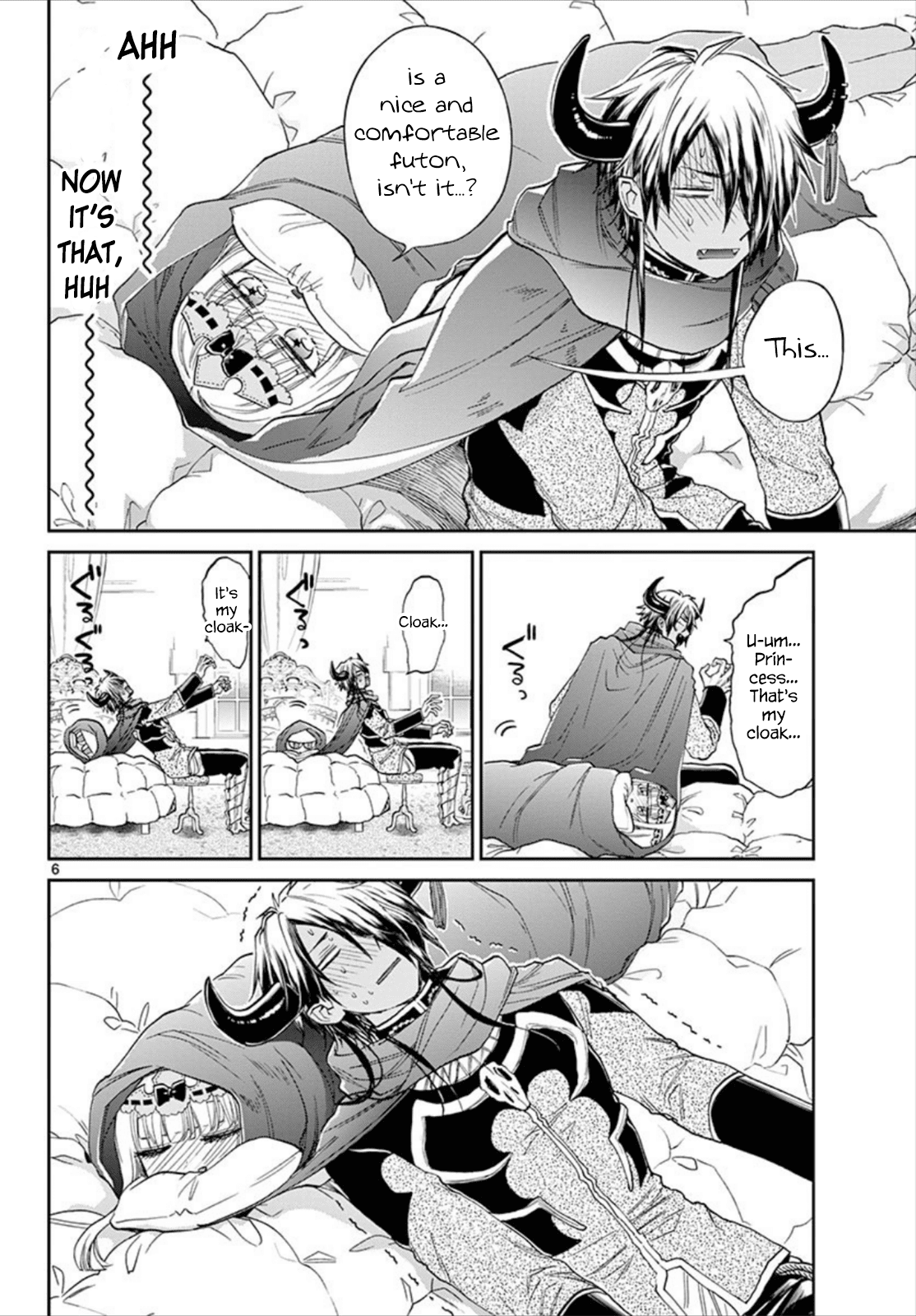 Maou-jou de Oyasumi Chapter 91 page 6 - Chapter 91: 1-on-1 in the Ward