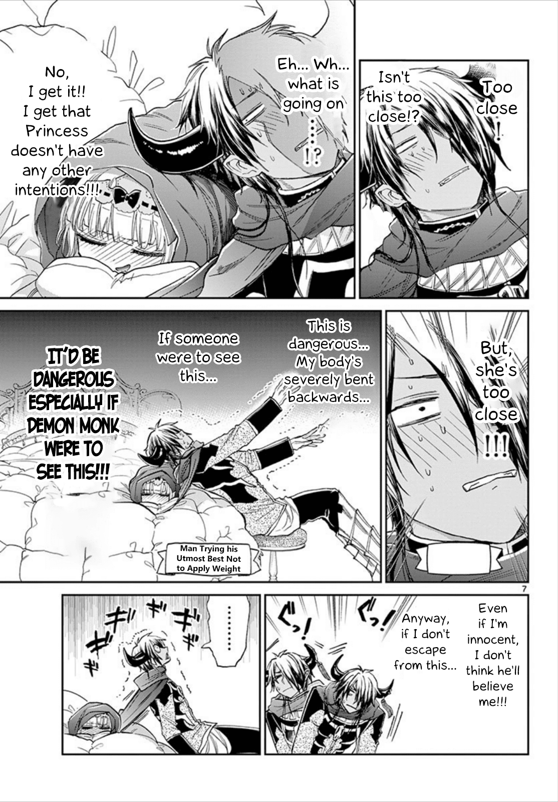Maou-jou de Oyasumi Chapter 91 page 7 - Chapter 91: 1-on-1 in the Ward