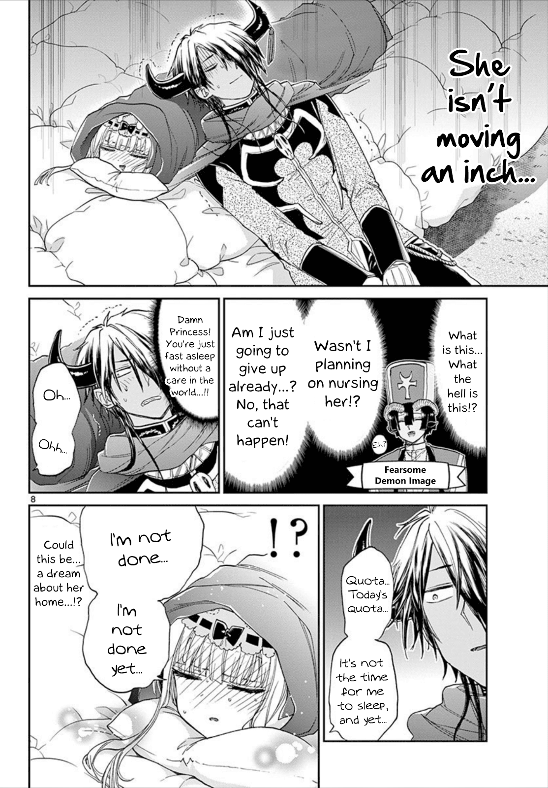 Maou-jou de Oyasumi Chapter 91 page 8 - Chapter 91: 1-on-1 in the Ward