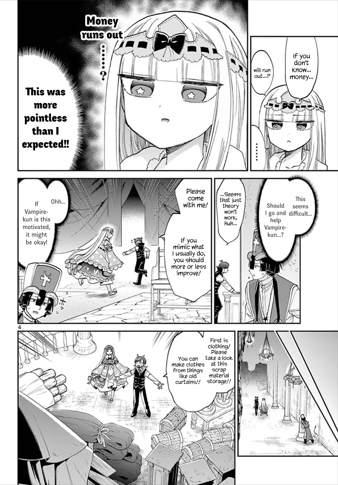 Maou-jou de Oyasumi Chapter 92 page 4 - Chapter 92: Princess's Unimagined Poverty