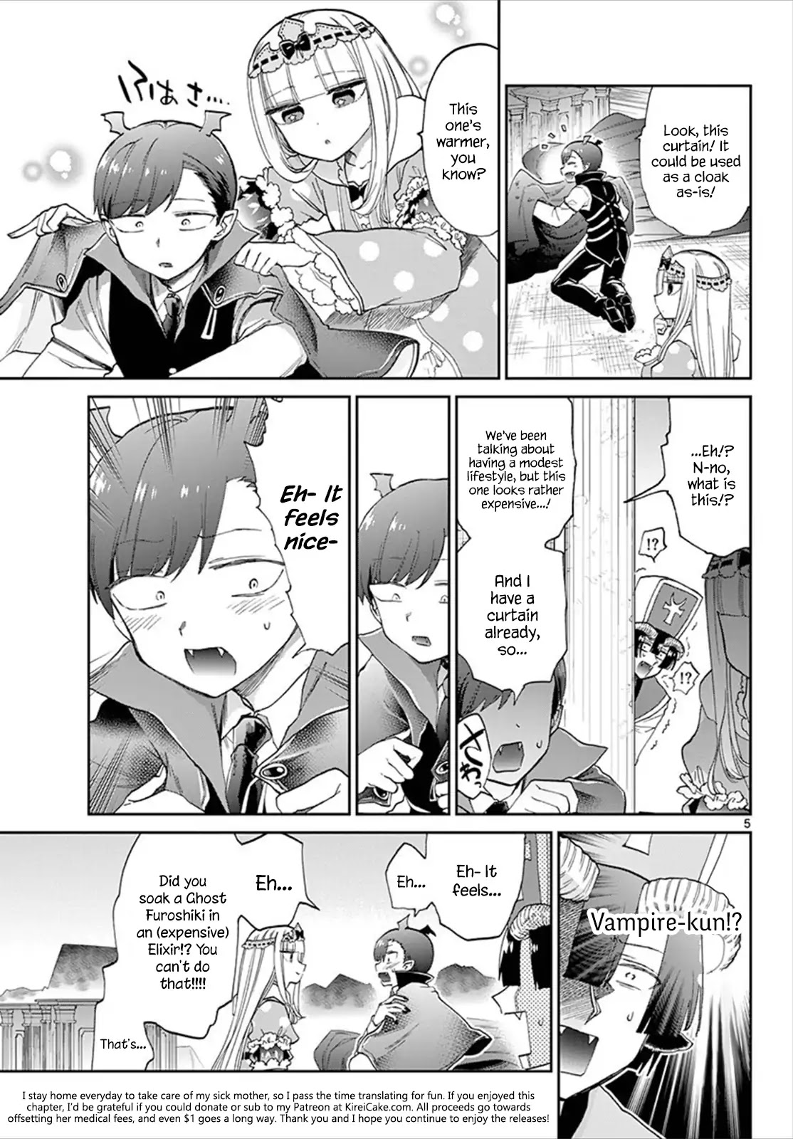 Maou-jou de Oyasumi Chapter 92 page 5 - Chapter 92: Princess's Unimagined Poverty