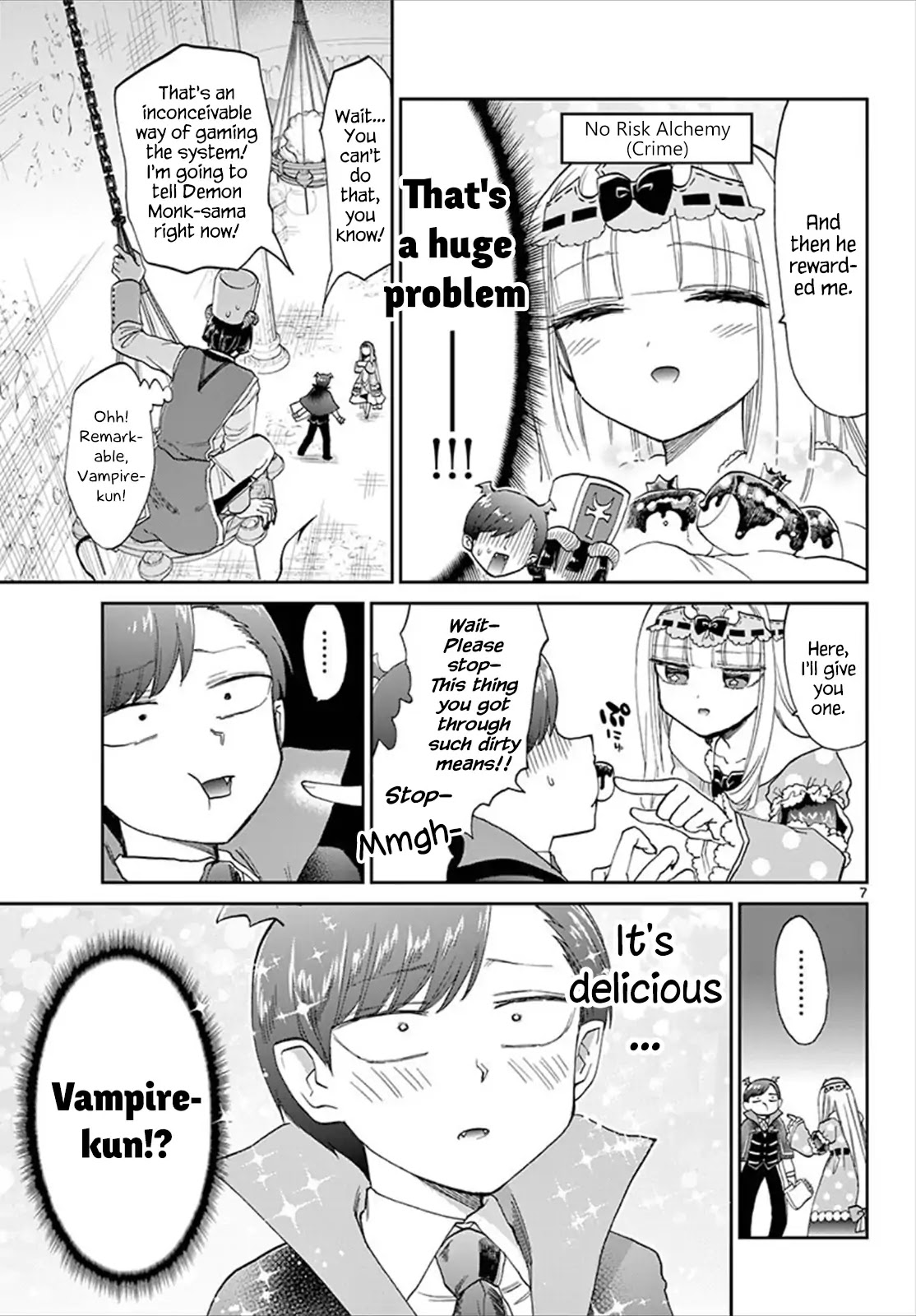 Maou-jou de Oyasumi Chapter 92 page 7 - Chapter 92: Princess's Unimagined Poverty
