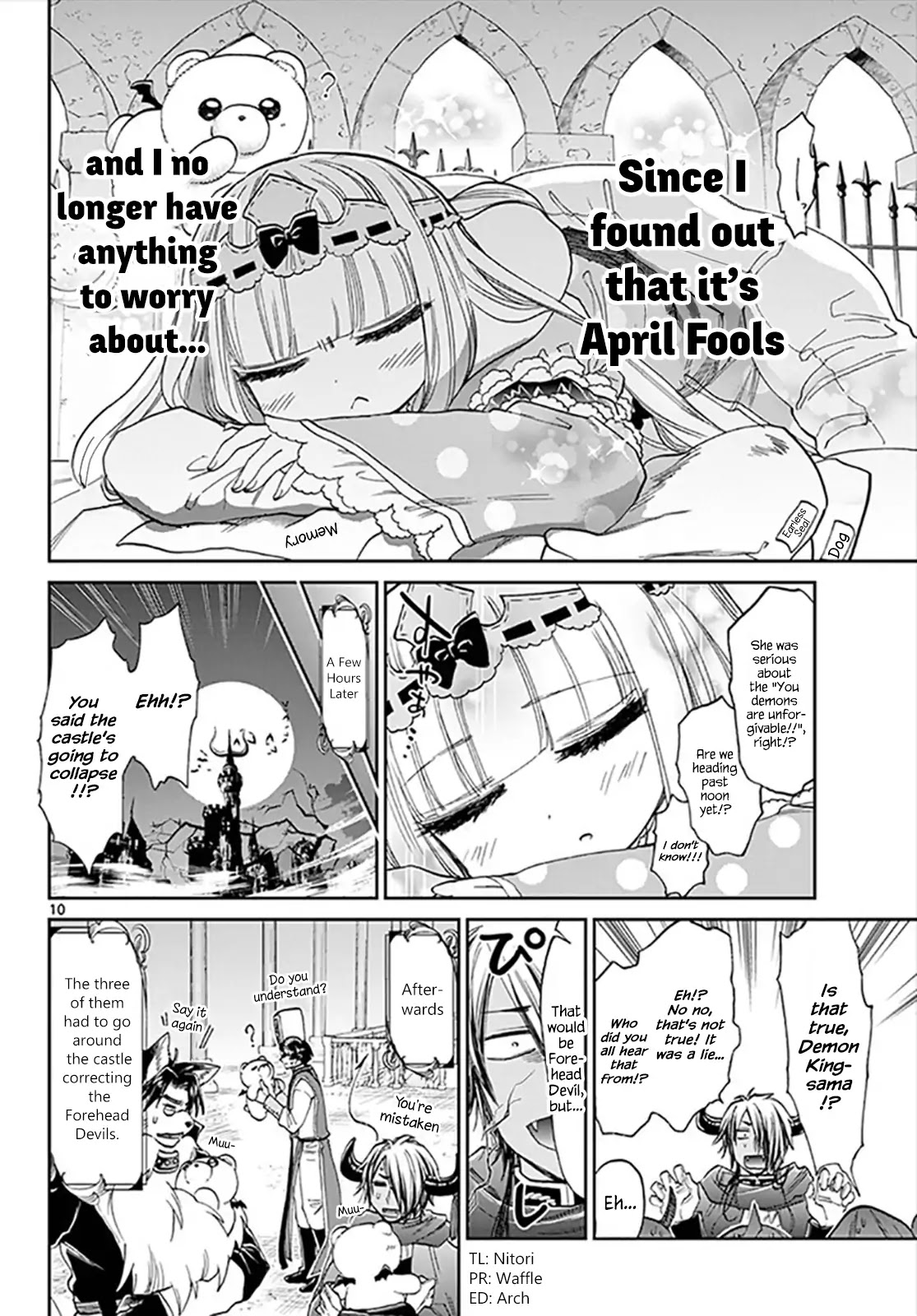Maou-jou de Oyasumi Chapter 94 page 10 - Chapter 94: Lying is Despicable!