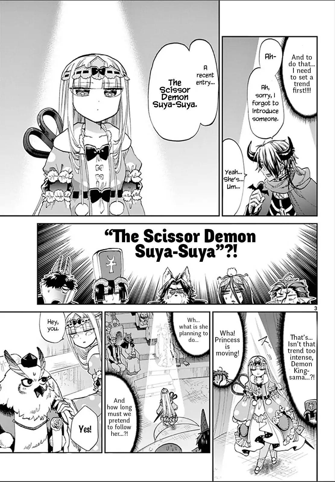Maou-jou de Oyasumi Chapter 95 page 3 - Chapter 95: New Years Futon Material Trade Fair