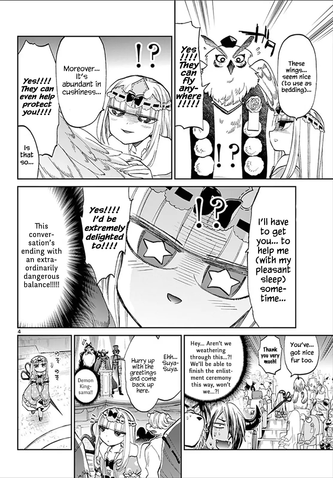 Maou-jou de Oyasumi Chapter 95 page 4 - Chapter 95: New Years Futon Material Trade Fair
