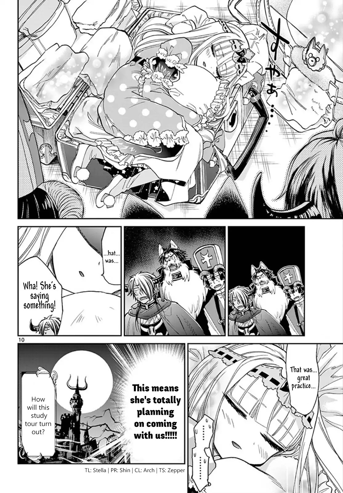 Maou-jou de Oyasumi Chapter 97 page 10 - Chapter 97: Okay to Sleep, Okay to Fight