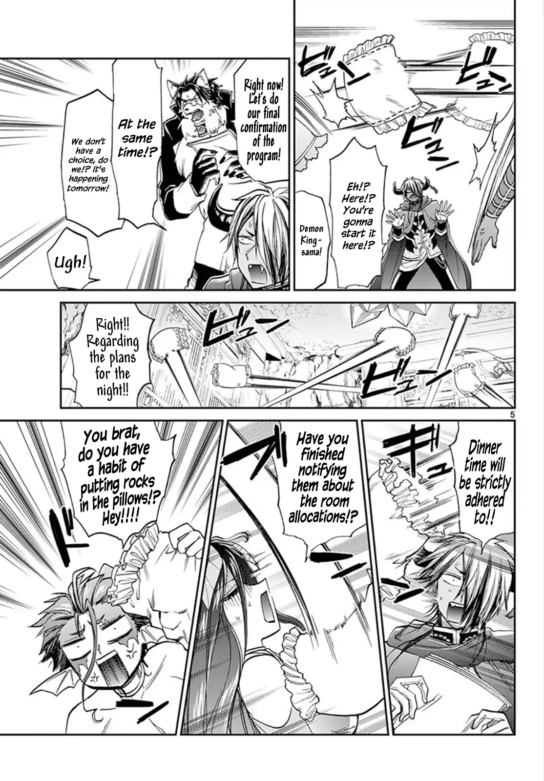 Maou-jou de Oyasumi Chapter 97 page 5 - Chapter 97: Okay to Sleep, Okay to Fight