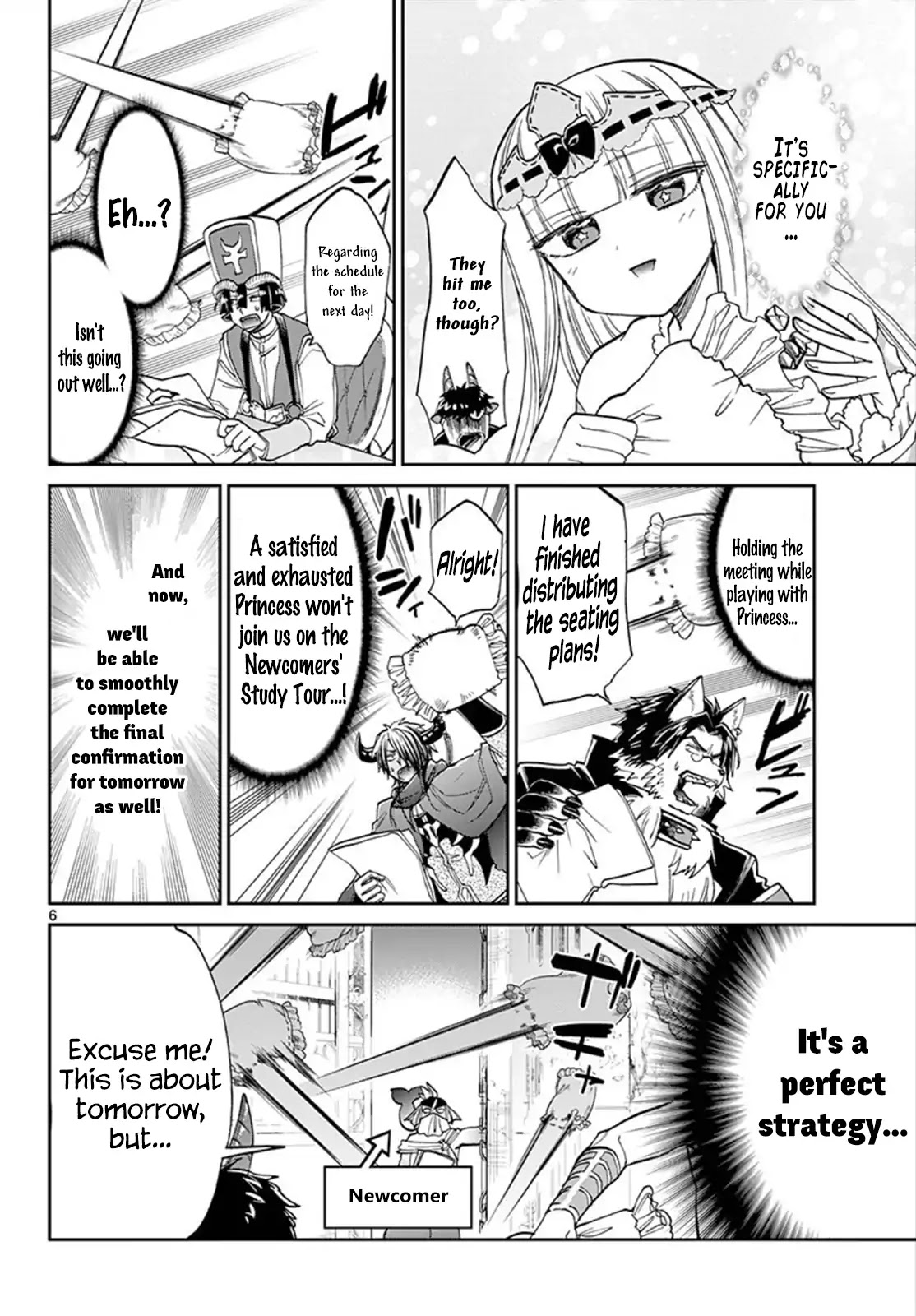 Maou-jou de Oyasumi Chapter 97 page 6 - Chapter 97: Okay to Sleep, Okay to Fight