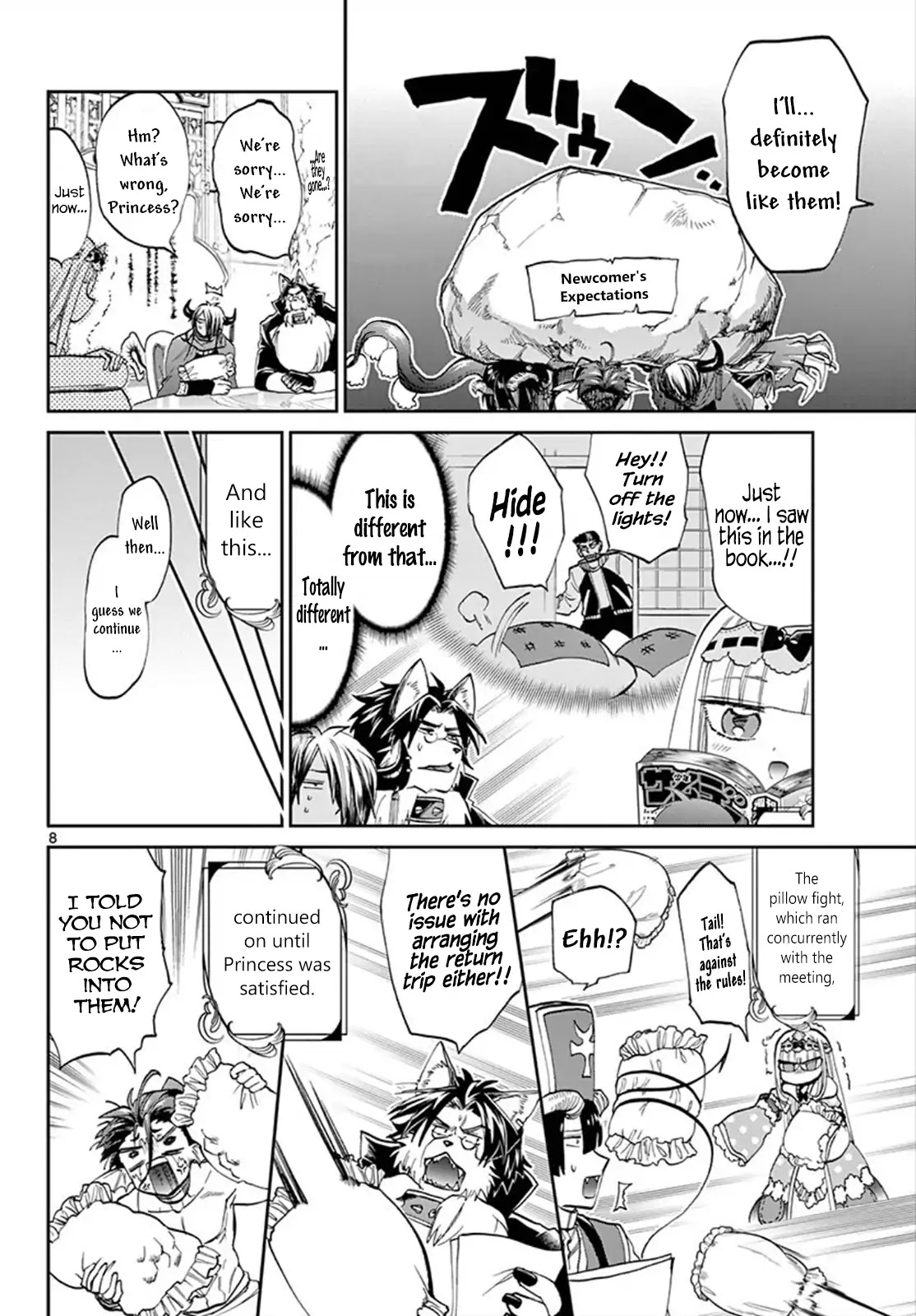 Maou-jou de Oyasumi Chapter 97 page 8 - Chapter 97: Okay to Sleep, Okay to Fight
