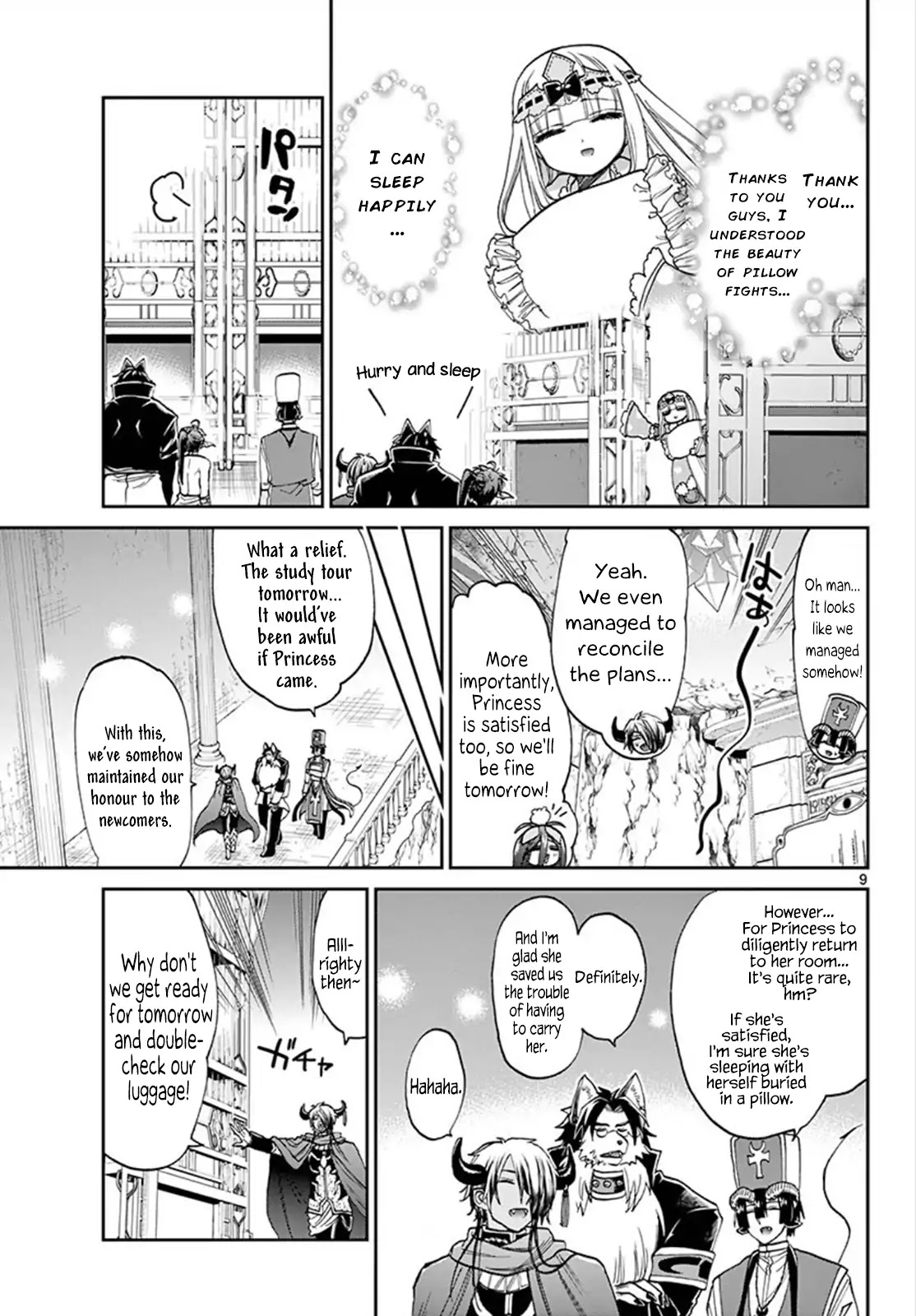 Maou-jou de Oyasumi Chapter 97 page 9 - Chapter 97: Okay to Sleep, Okay to Fight