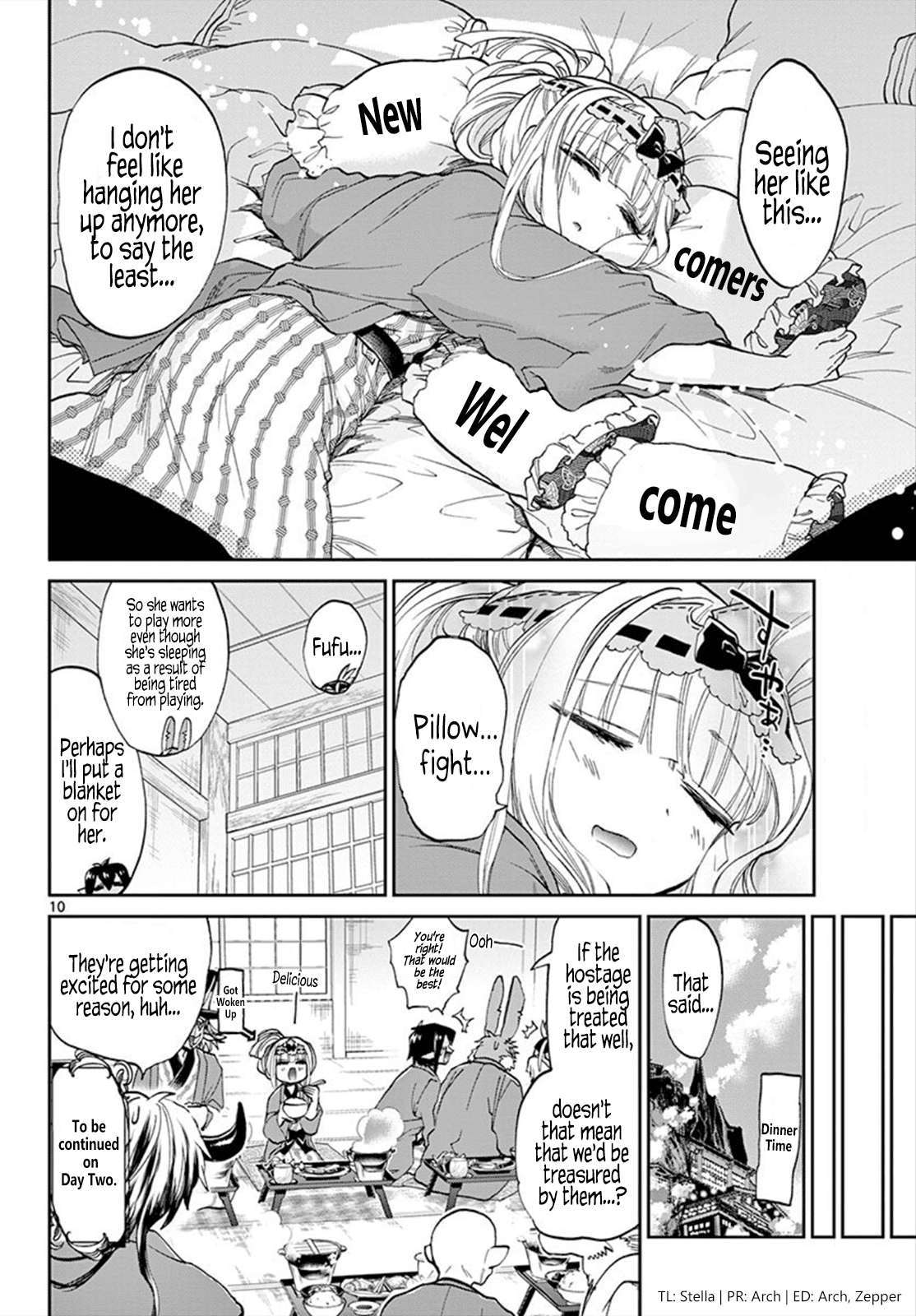 Maou-jou de Oyasumi Chapter 98 page 10 - Chapter 98: Journey to Getting used to the Princess