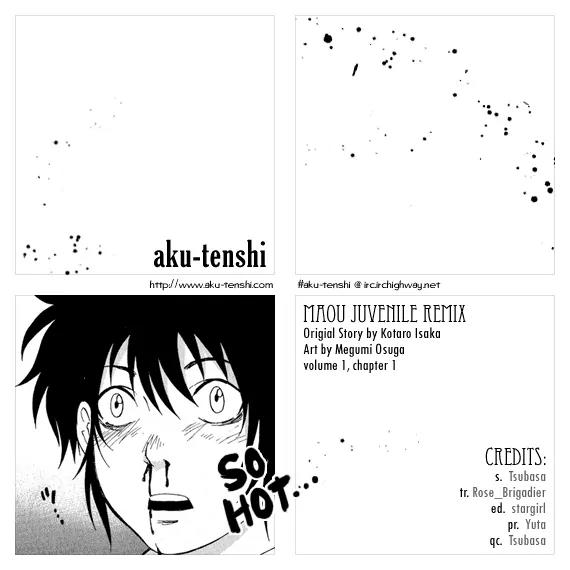 Maou - Juvenile Remix Chapter 1 page 1 - Chapter 1