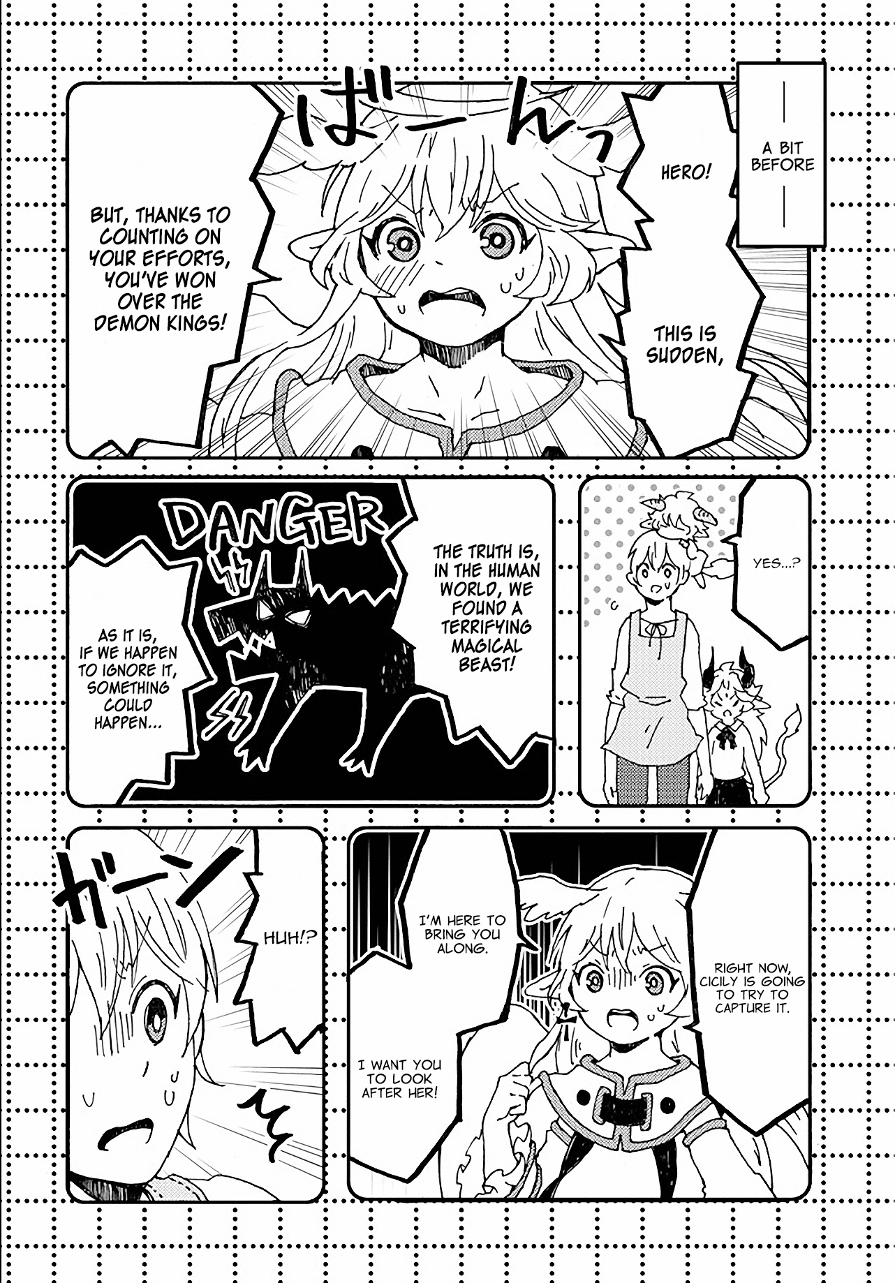 Maou Kyoudai Chapter 11 page 4 - Chapter 11: The Young Calamity Magical Beast