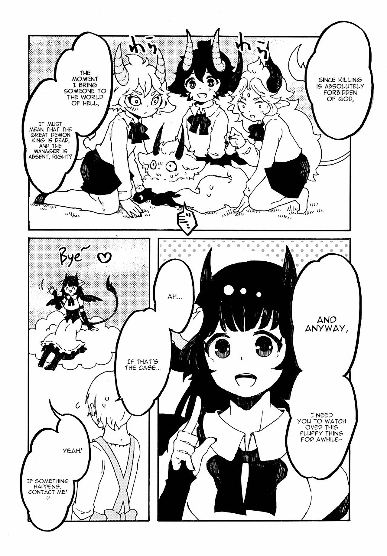 Maou Kyoudai Chapter 11 page 6 - Chapter 11: The Young Calamity Magical Beast