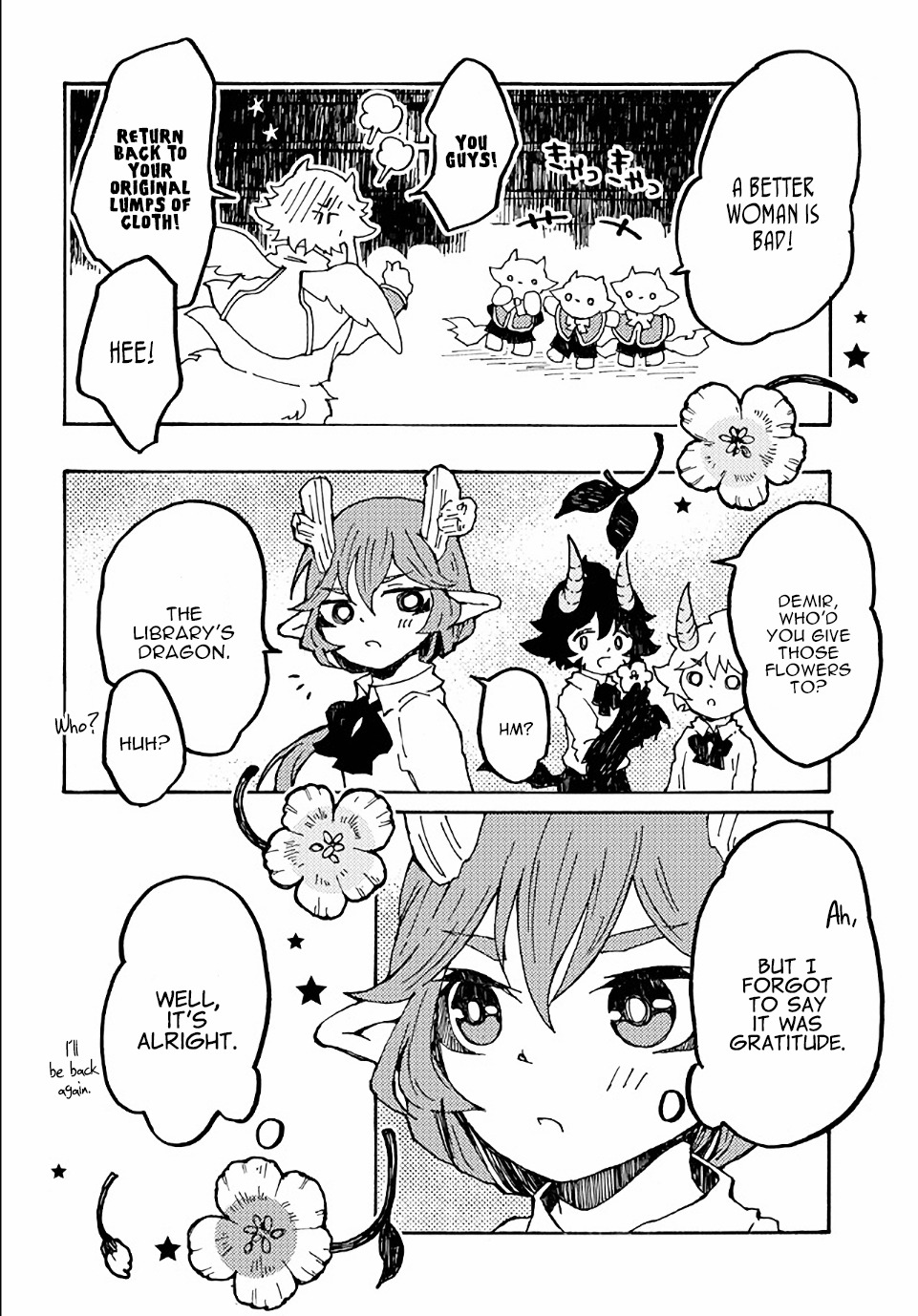 Maou Kyoudai Chapter 13 page 18 - Chapter 13: Gratitude Bouquet