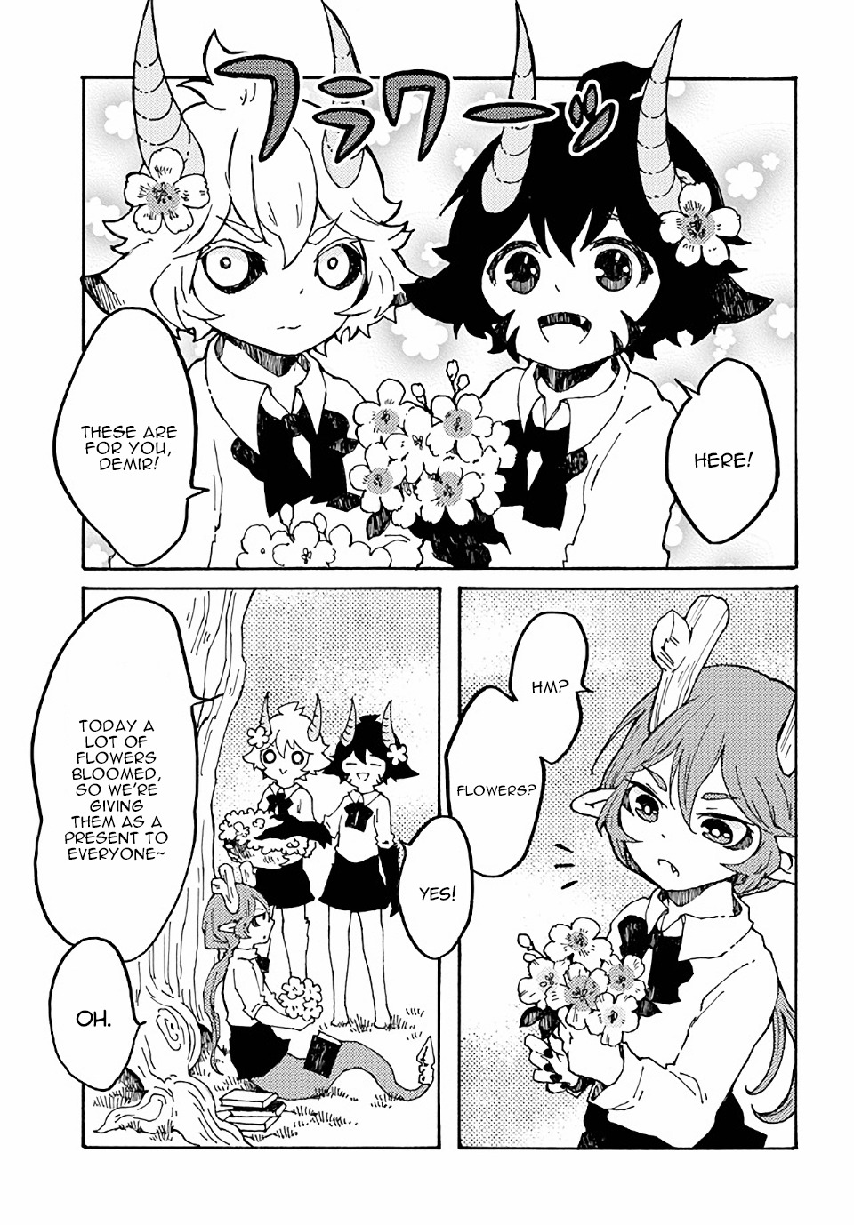 Maou Kyoudai Chapter 13 page 3 - Chapter 13: Gratitude Bouquet