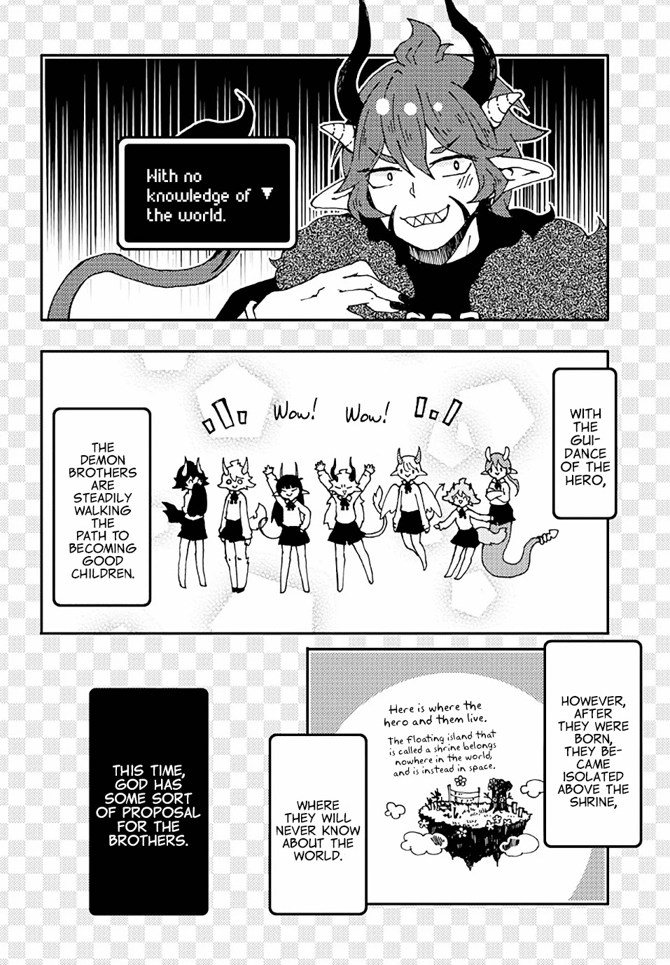Maou Kyoudai Chapter 19 page 2 - Chapter 19: Demon Kings' Education
