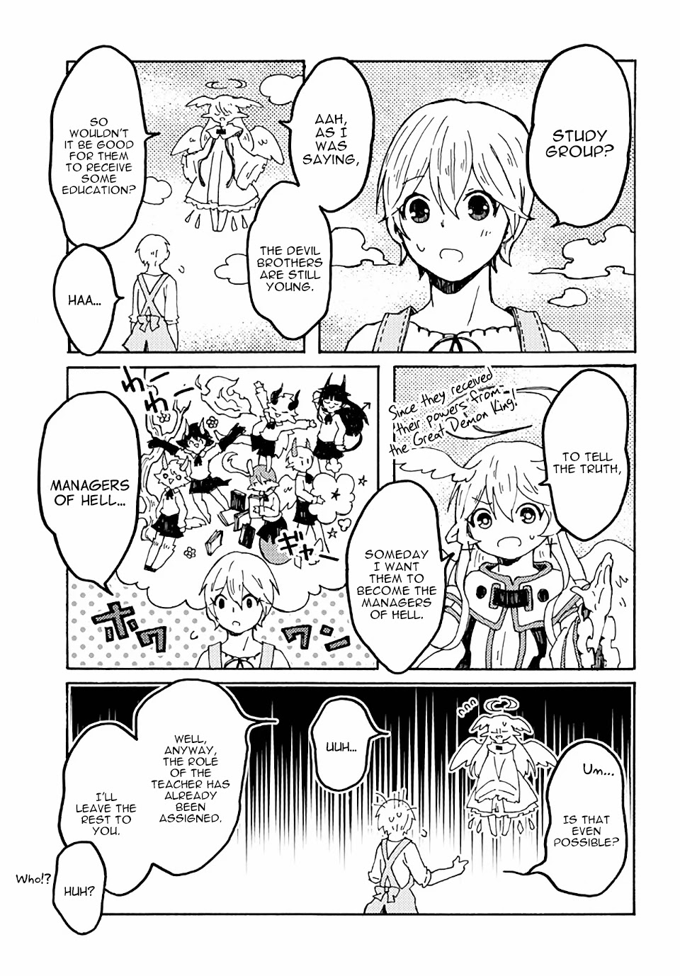 Maou Kyoudai Chapter 19 page 3 - Chapter 19: Demon Kings' Education