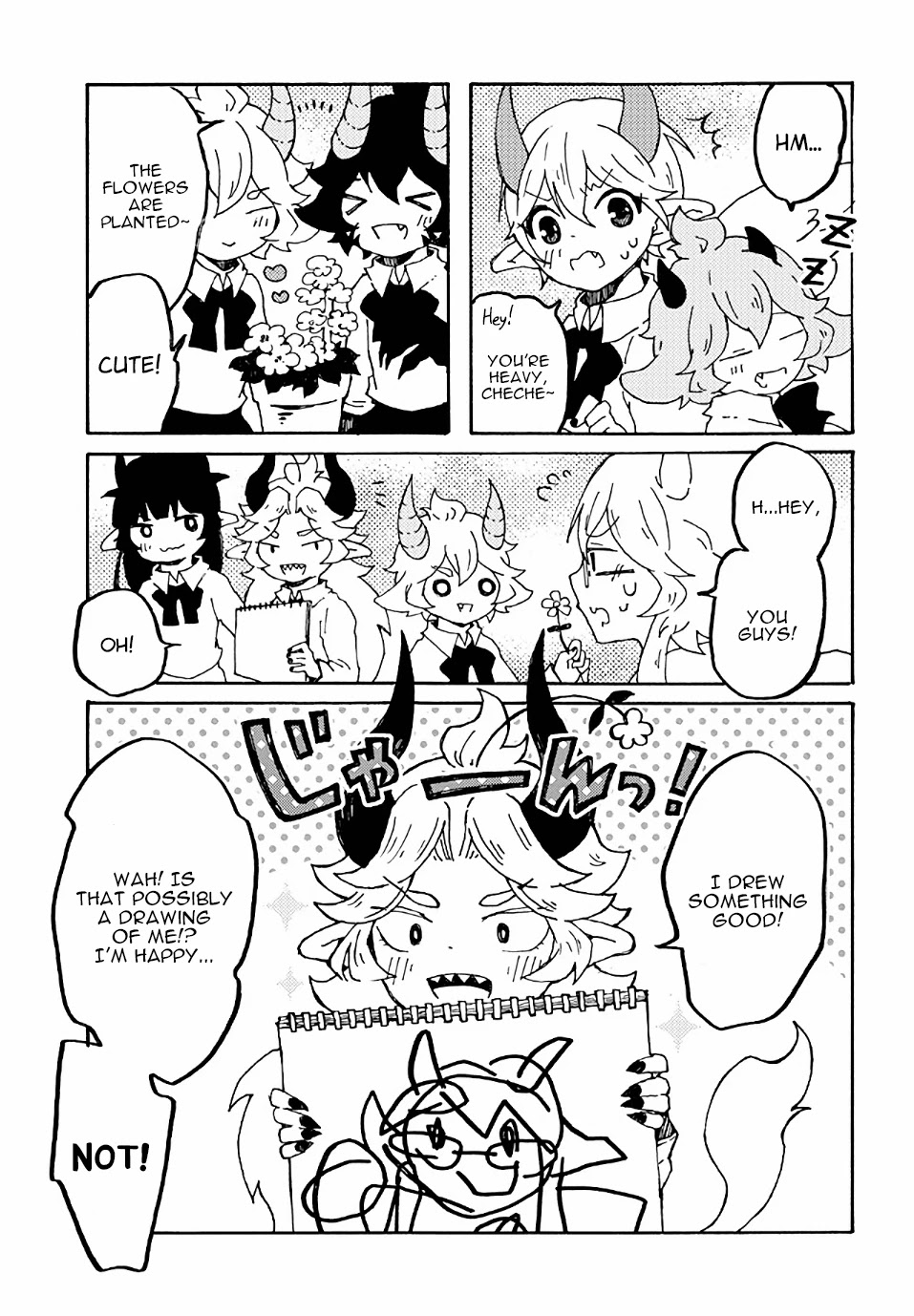 Maou Kyoudai Chapter 19 page 7 - Chapter 19: Demon Kings' Education