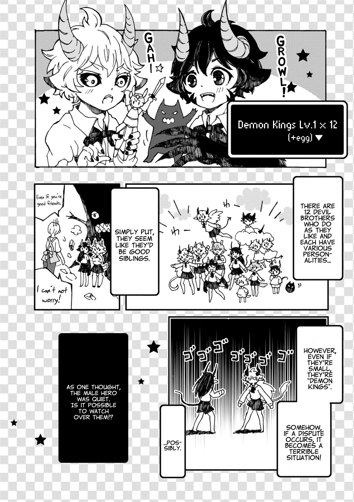 Maou Kyoudai Chapter 3 page 2 - Chapter 3: Worthy Opponent
