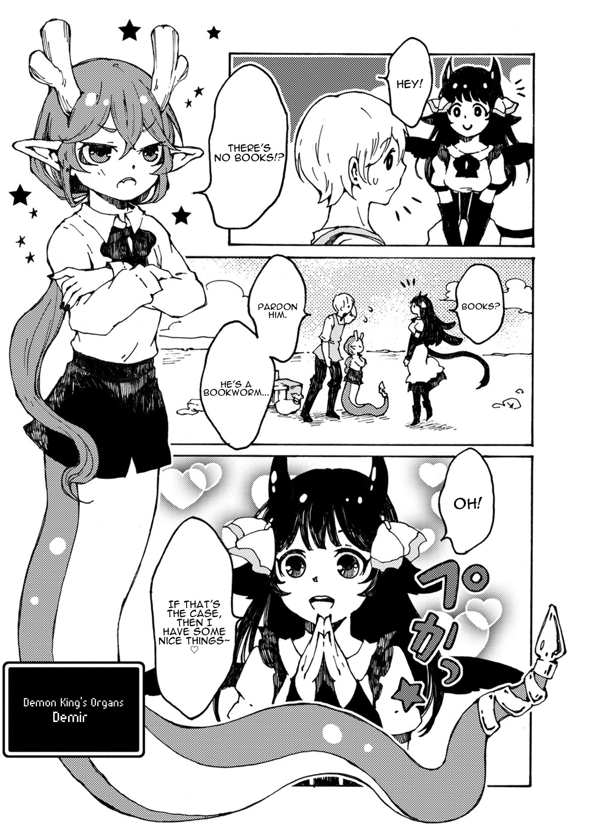 Maou Kyoudai Chapter 5 page 5 - Chapter 5: Greedy Bookworm