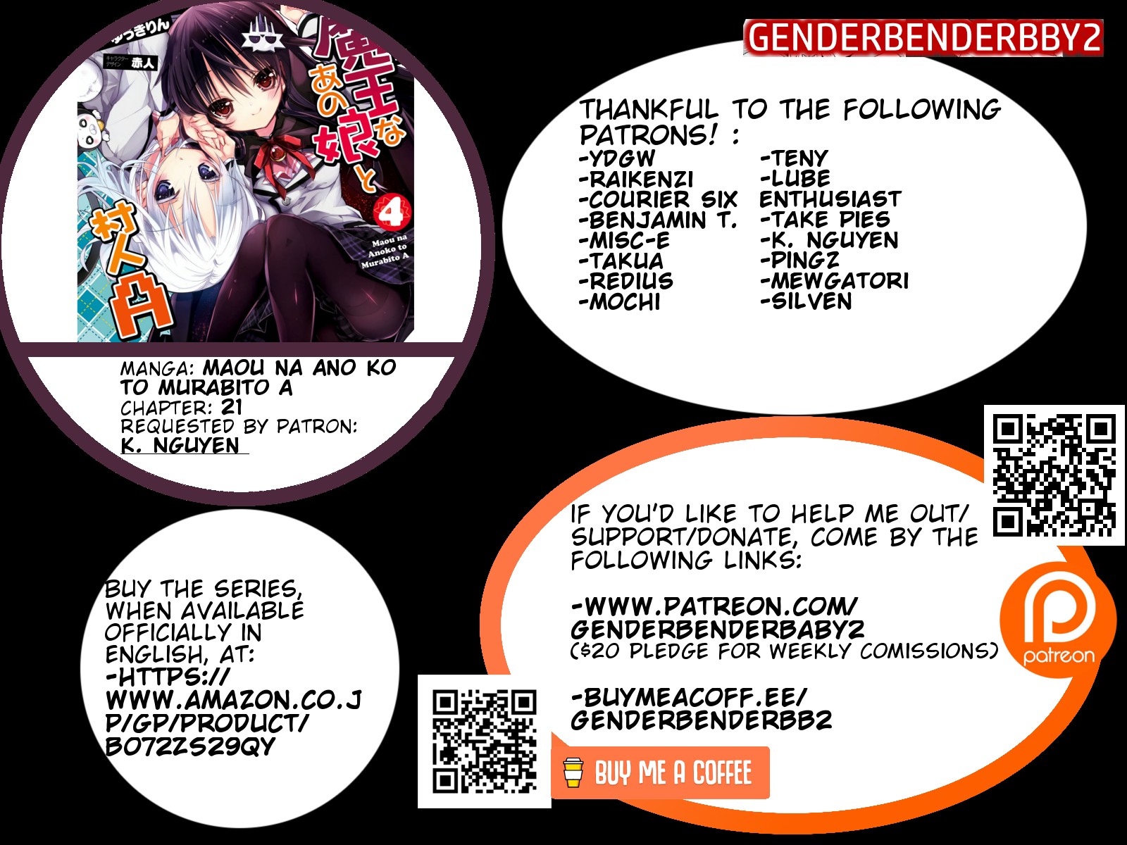 Maou na Anoko to Murabito A Chapter 21 page 1 - Chapter 21