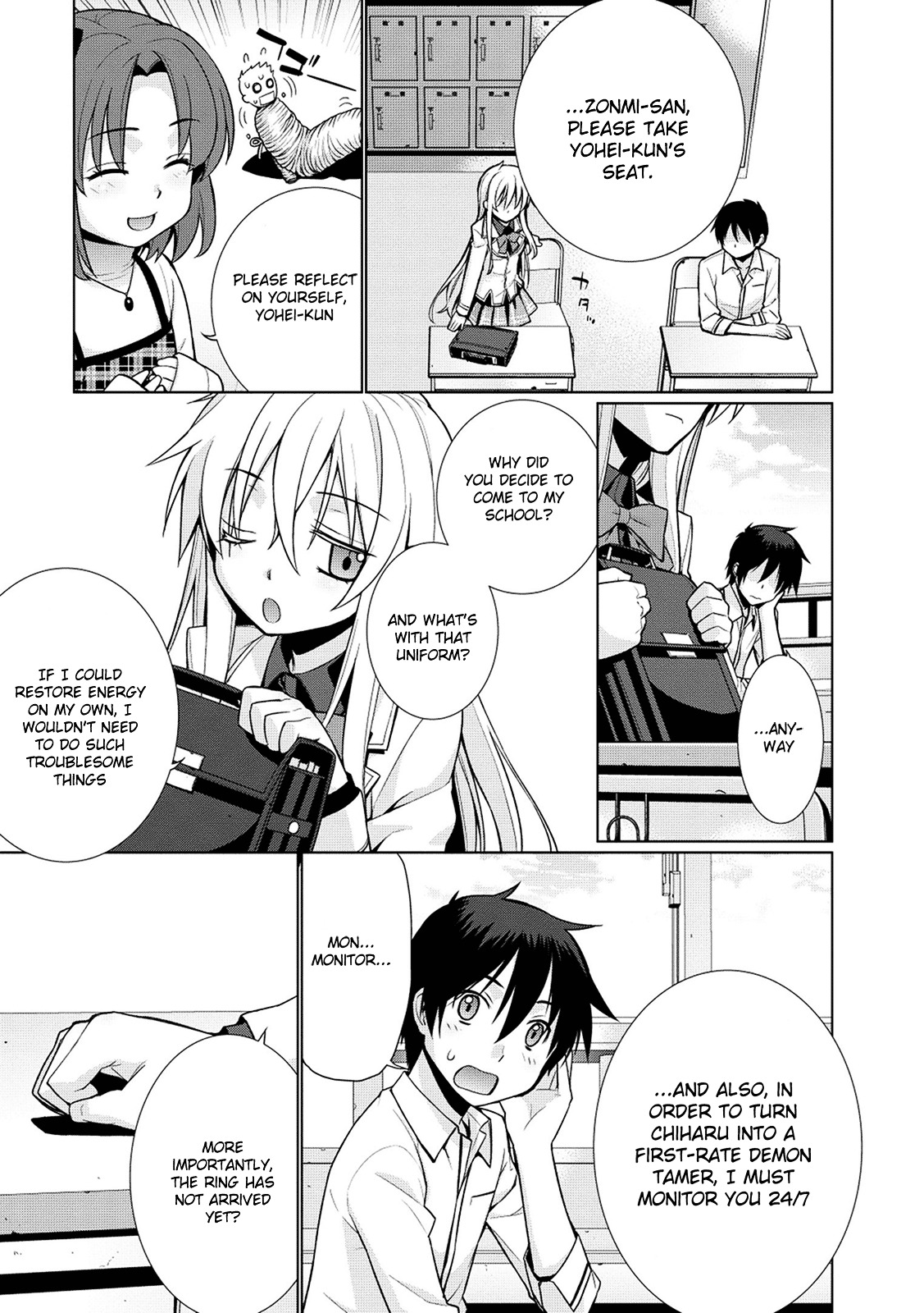 Maou na Ore to Fushihime no Yubiwa Chapter 2 page 12 - Chapter 2 : Gate 2: You must sign this contract!