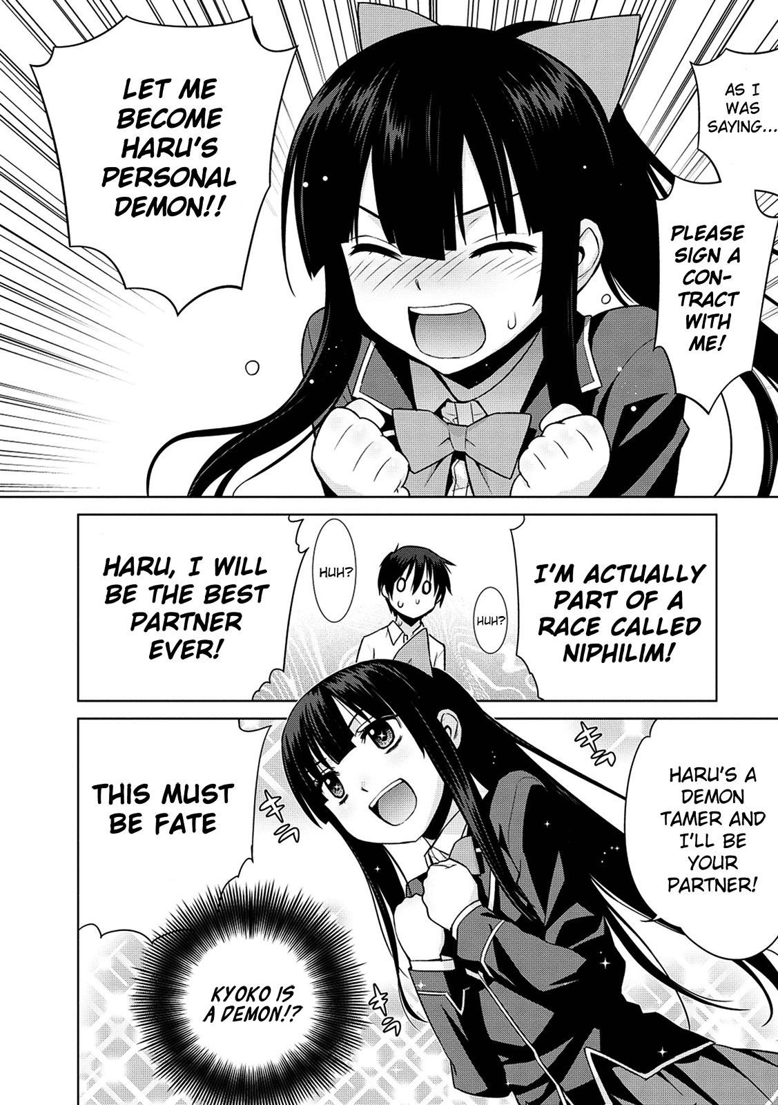 Maou na Ore to Fushihime no Yubiwa Chapter 2 page 19 - Chapter 2 : Gate 2: You must sign this contract!
