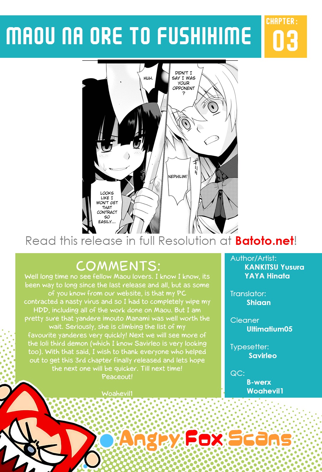 Maou na Ore to Fushihime no Yubiwa Chapter 3 page 29 - Chapter 3 : Gate 3: The destiny that was given to me