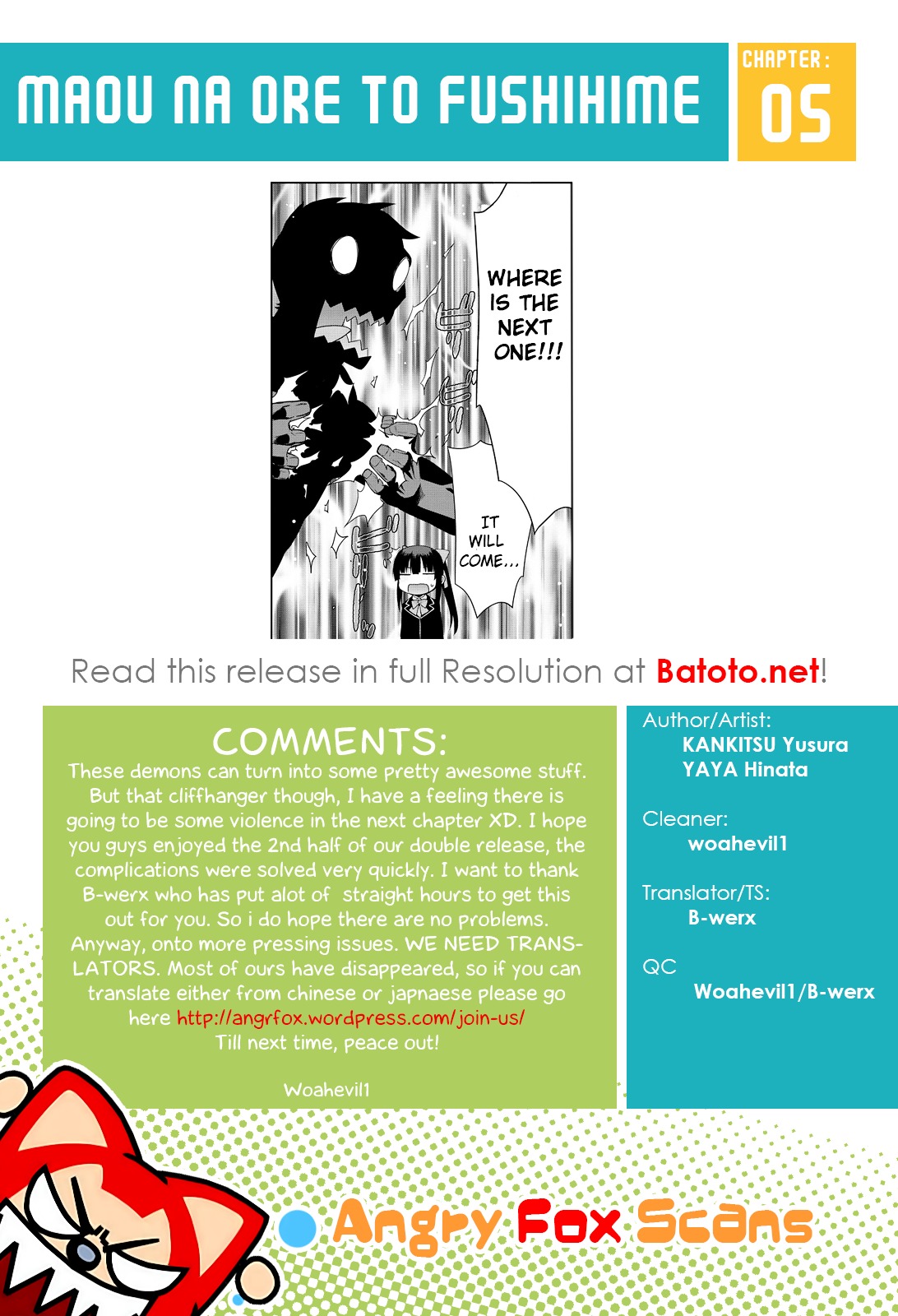 Maou na Ore to Fushihime no Yubiwa Chapter 5 page 27 - Chapter 5 : Gate 5: Resolution