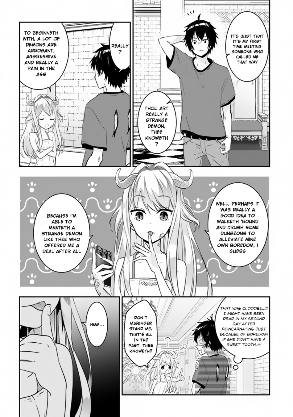 Maou ni Natta node, Dungeon Tsukutte Jingai Musume to Honobono suru Chapter 1.2 page 13 - Chapter 1.2