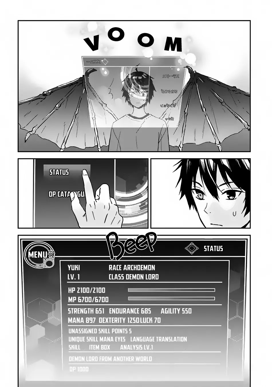 Maou ni Natta node, Dungeon Tsukutte Jingai Musume to Honobono suru Chapter 1 page 6 - Chapter 1